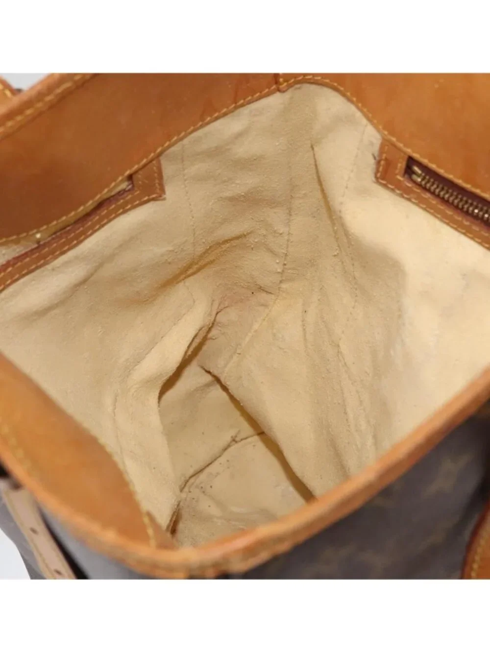 Authentic LOUIS VUITTON Monogram Bucket GM Shoulder Bag M42236 LV